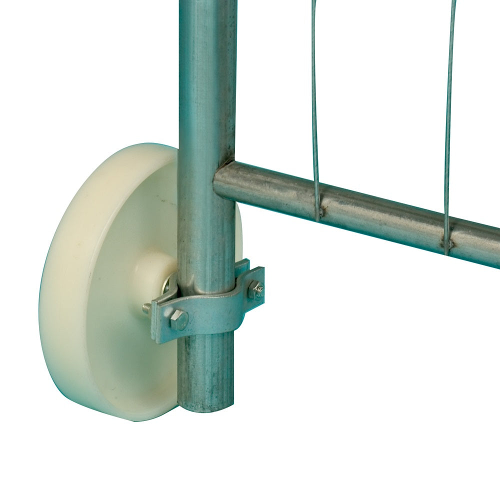 Roue - Élément pour portail battant de clôture de chantier